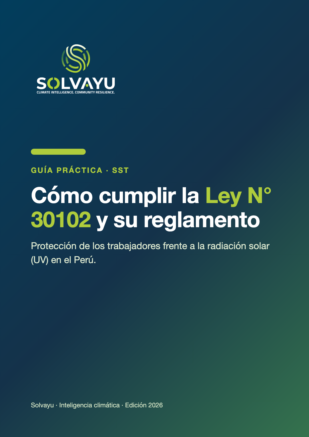 Portada de la guía de la Ley 30102